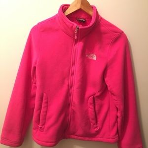Pink North Face Jacket